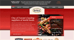 Desktop Screenshot of gracefoodsukgroup.com